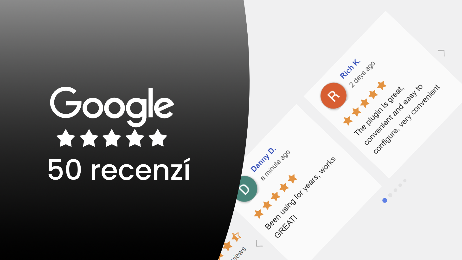 50 Google recenzí vaší firmy