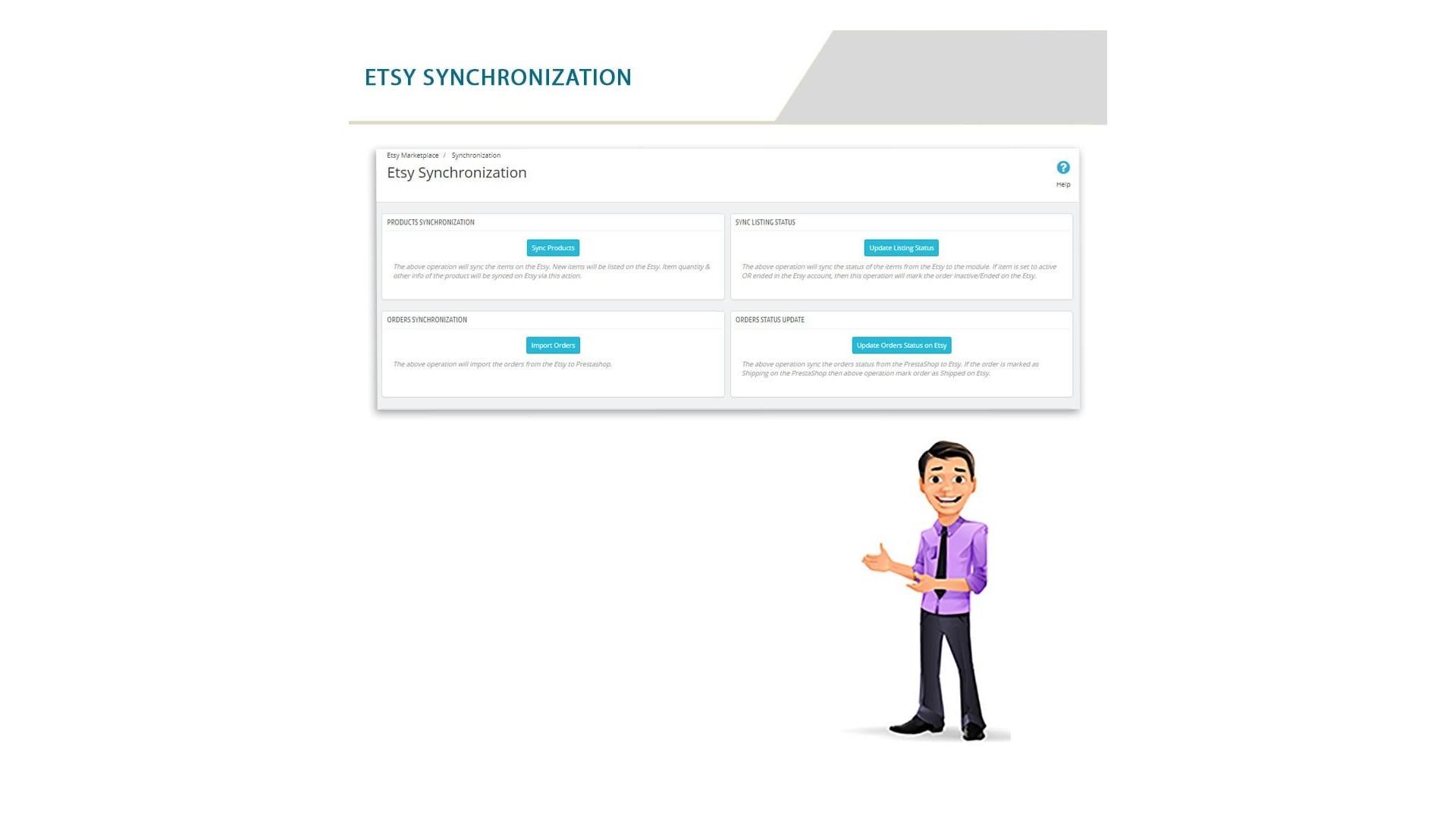 Etsy Marketplace Integrace pro snadnou synchronizaci produktů