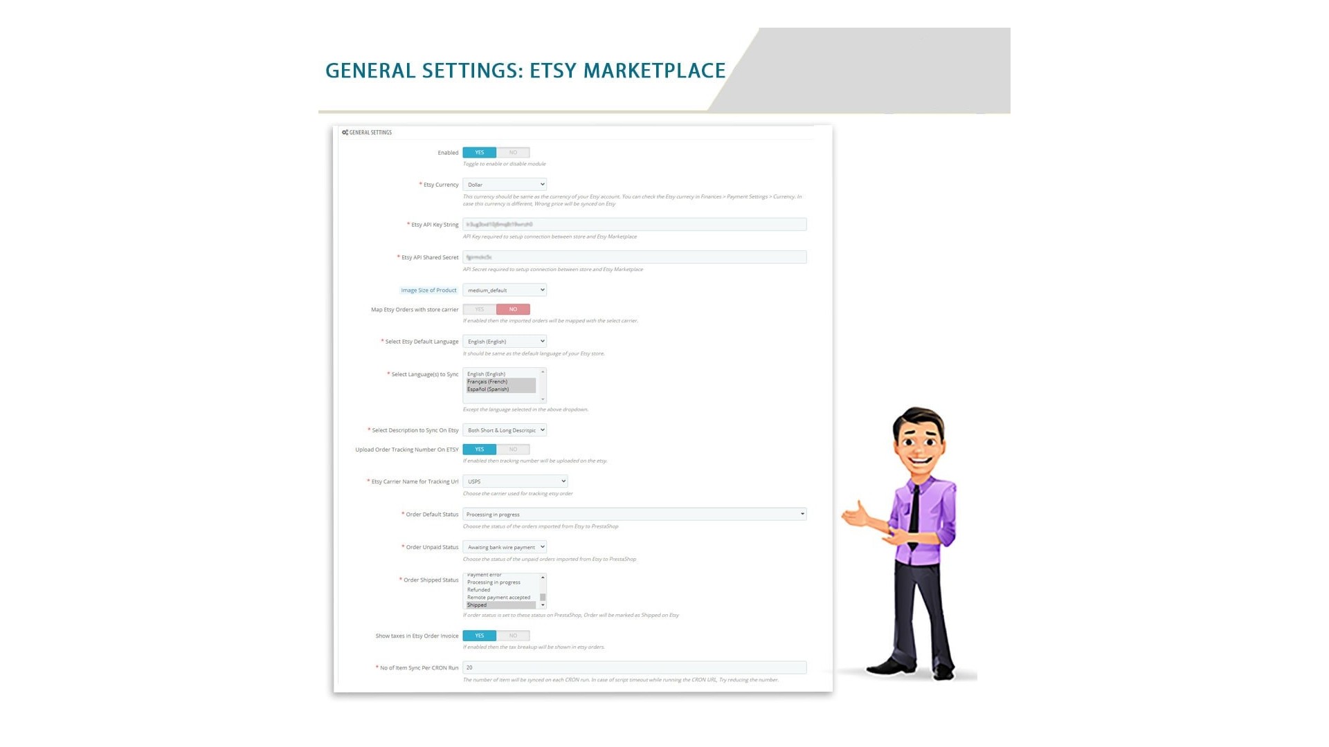 Etsy Marketplace Integrace pro snadnou synchronizaci produktů