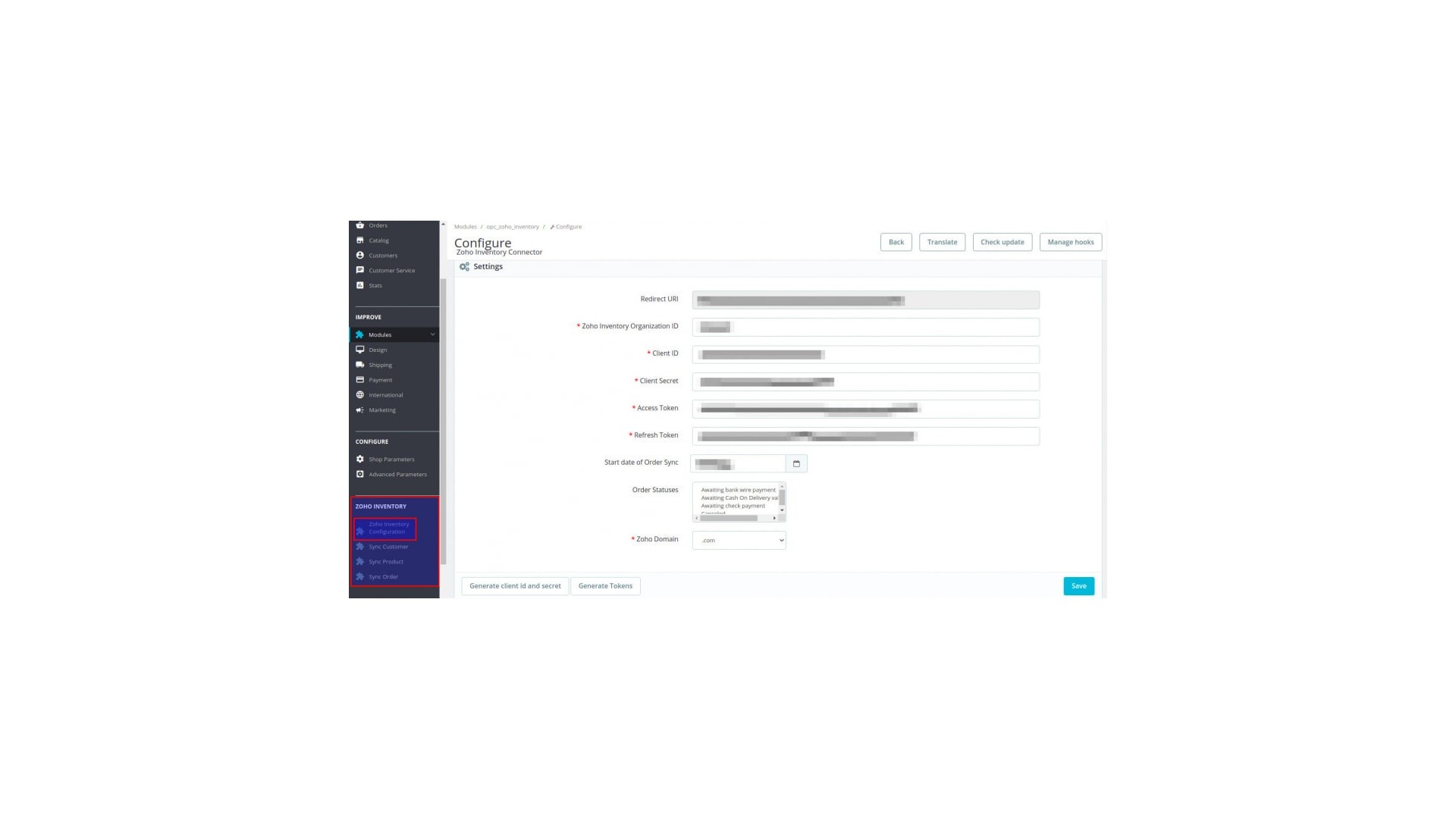 Synchronizace dat se Zoho Inventory pro efektivní řízení zásob