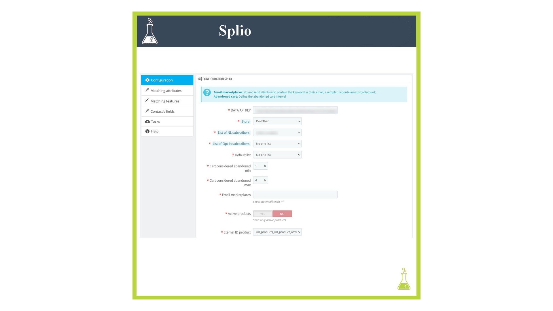 Synchronizace dat obchodu se Splio v reálném čase