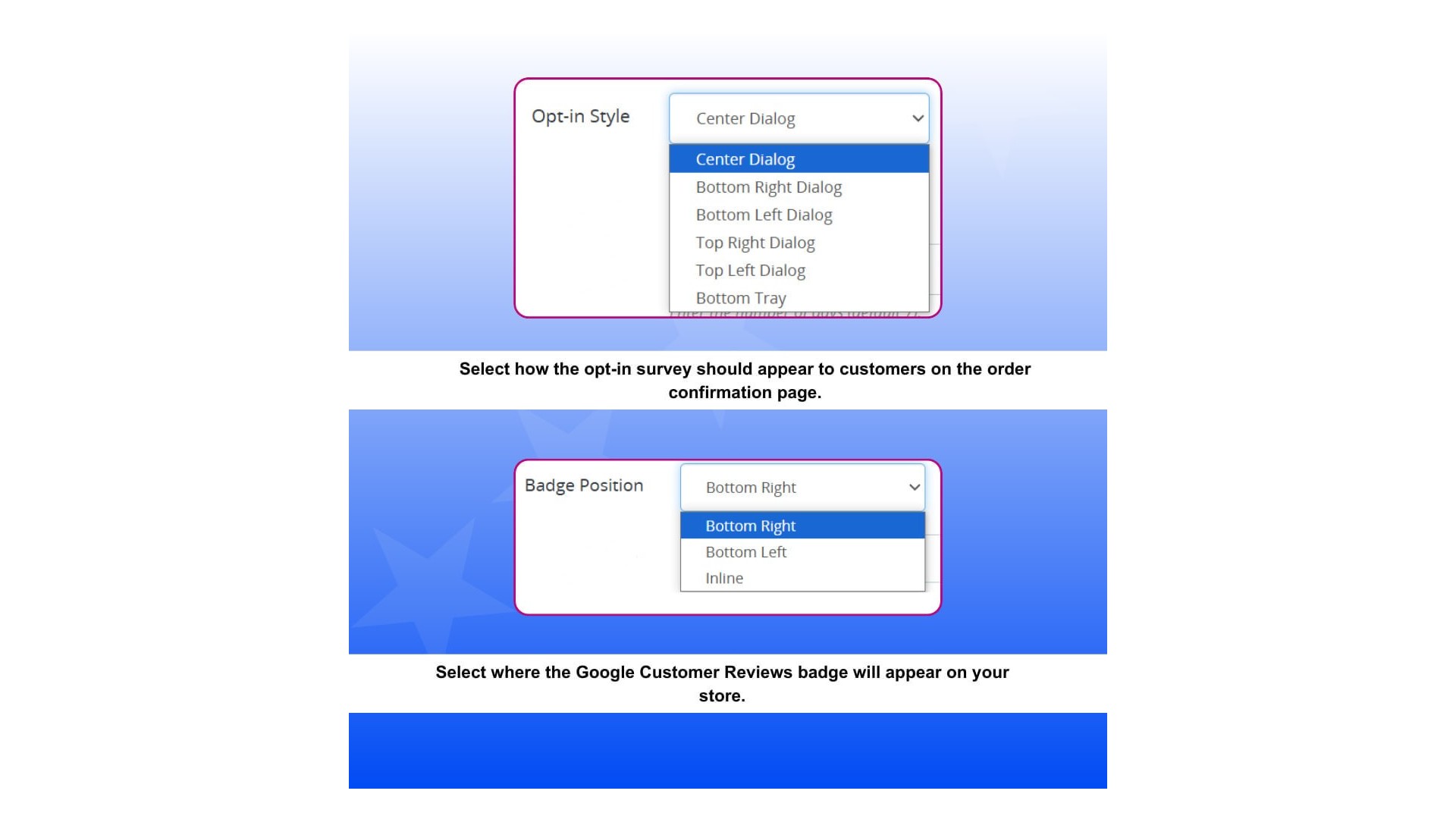 Funkce pro sběr a zobrazení Google recenzí