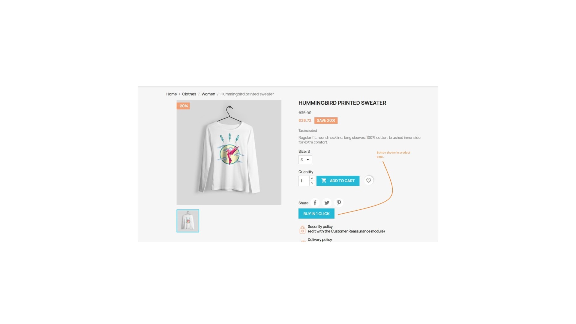 Objednávka na jedno kliknutí - Rychlé a snadné nakupování