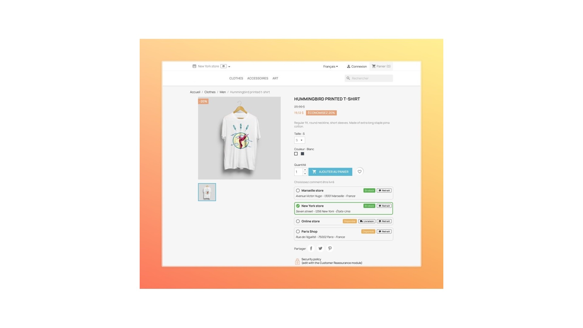 Inteligentní výběr obchodu a odběr na prodejně