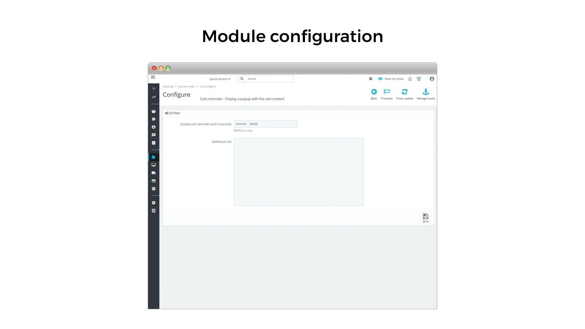 Připomenutí opuštěného košíku s obsahem košíku