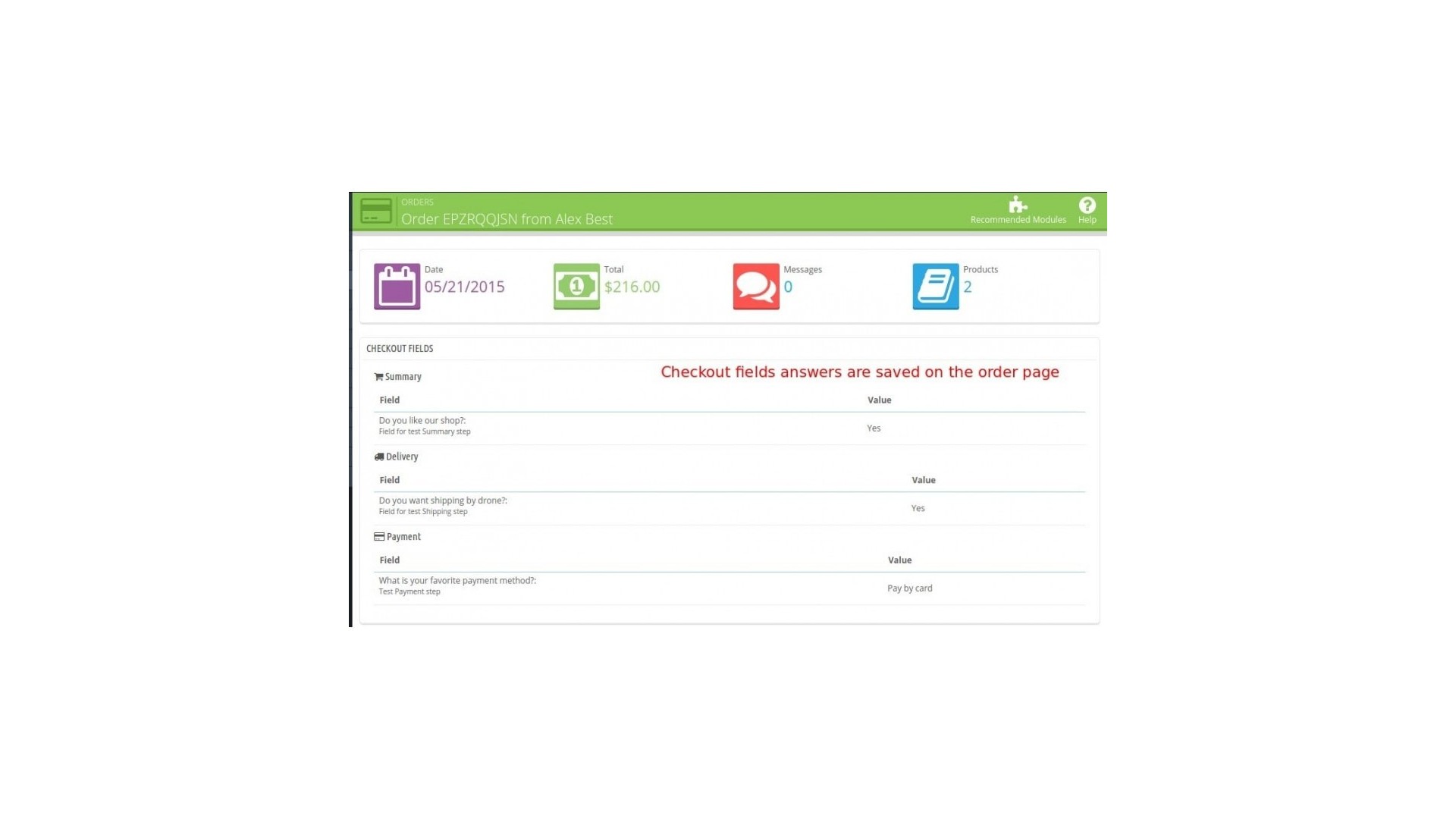 Vylepšená správa polí pro pokladnu a zákazníky