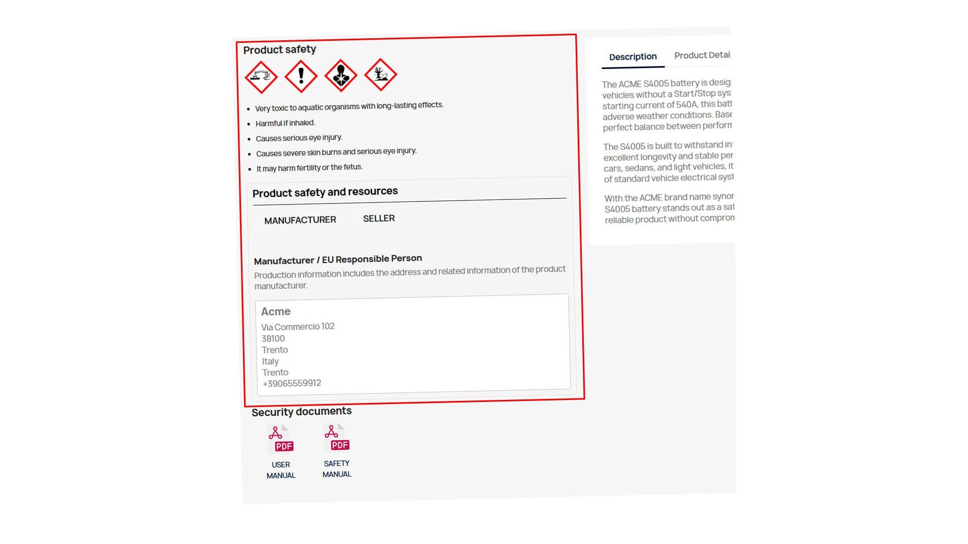 GPSR Manager pro snadnou bezpečnostní shodu produktu