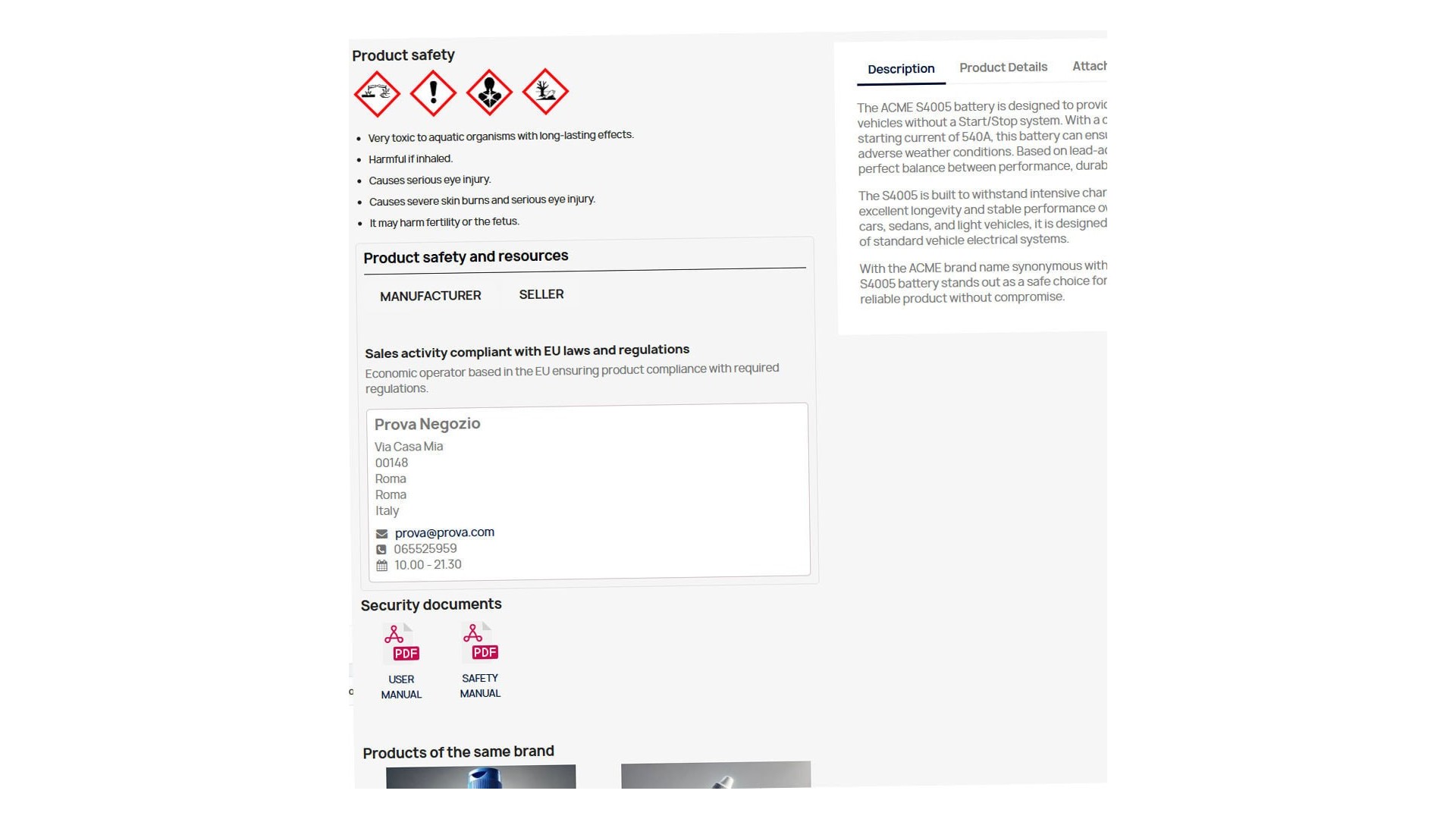 GPSR Manager pro snadnou bezpečnostní shodu produktu