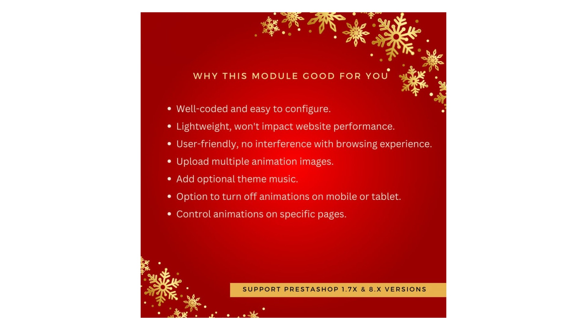 Vánoční a Novoroční kouzlo s animacemi a hudbou