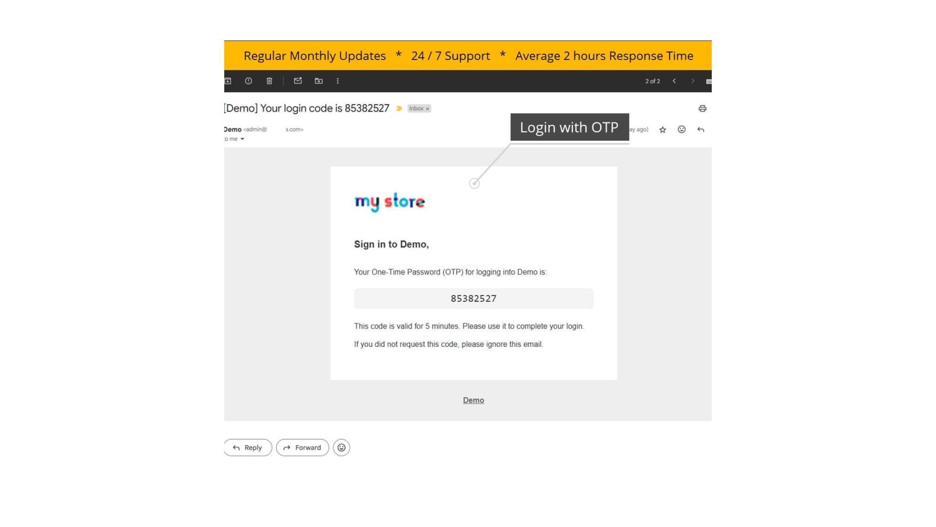 Jednoduché přihlášení s OTP a Magickým Odkazem