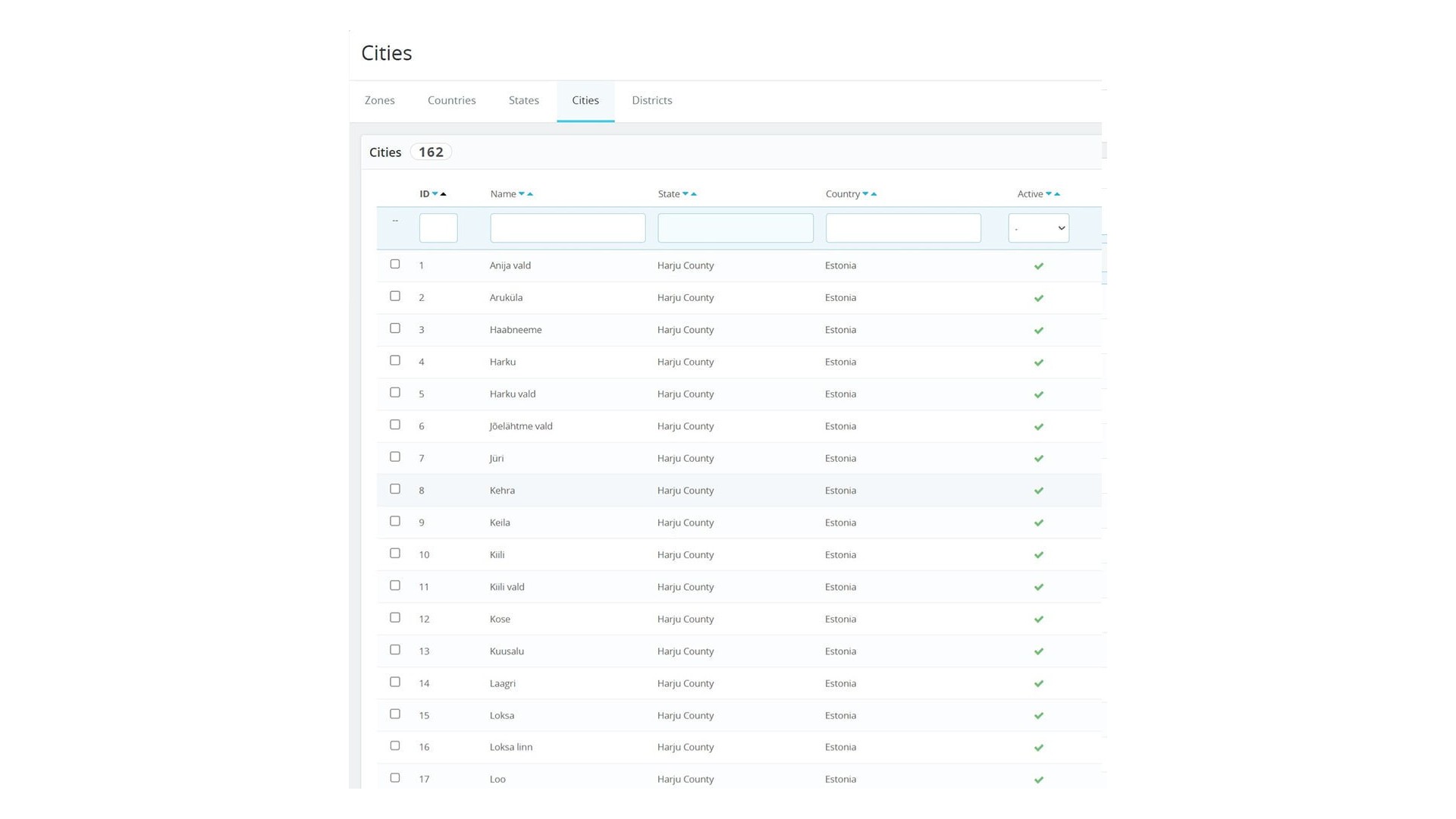 Funkce pro výběr města a náklady na dopravu