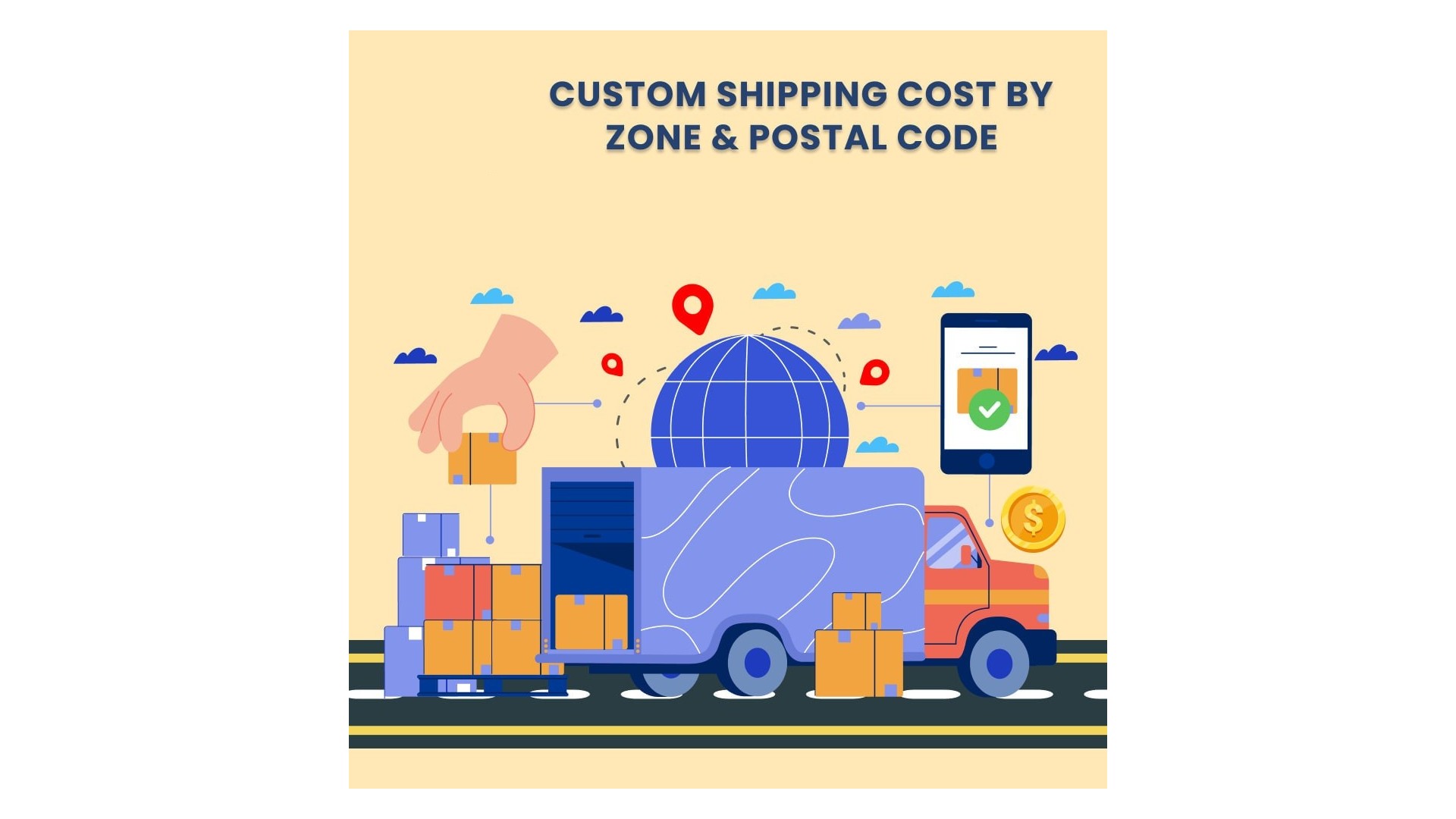 Funkce pro výpočet nákladů na dopravu podle zóny a PSČ 2