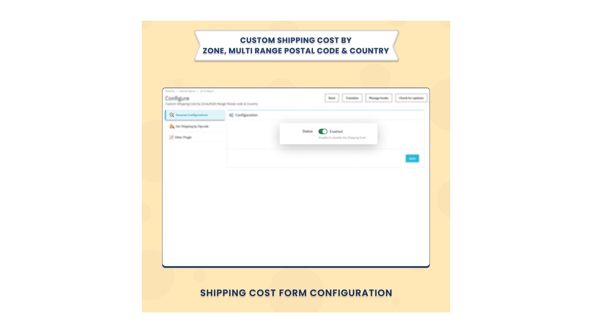 Funkce pro výpočet nákladů na dopravu podle zóny a PSČ