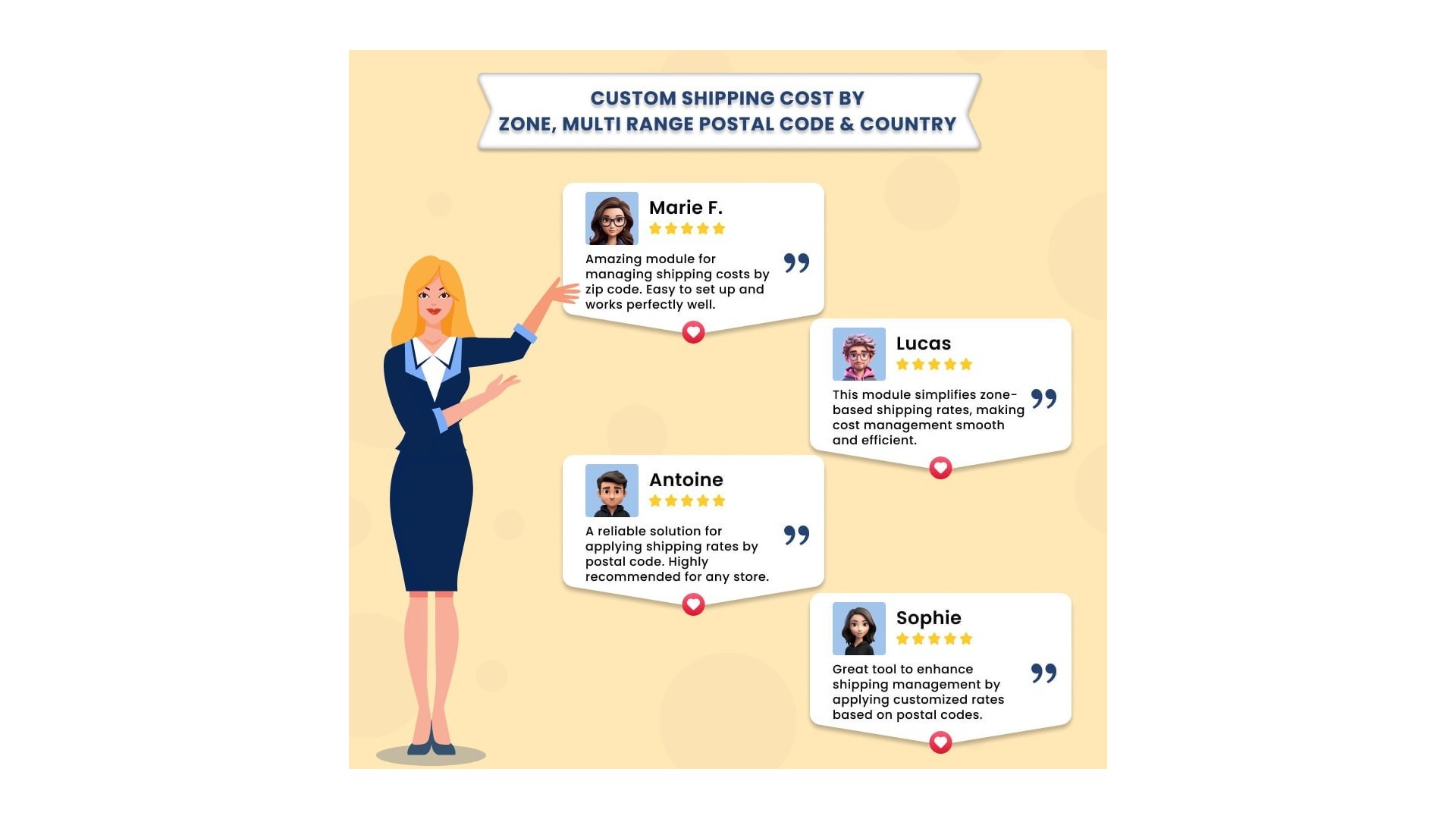 Funkce pro výpočet nákladů na dopravu podle zóny a PSČ