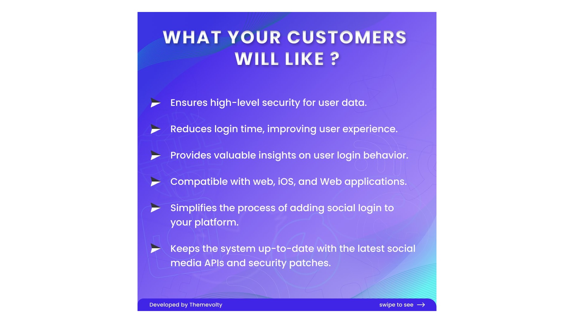 Chytré sociální přihlášení 14 v 1 s analýzou a designem