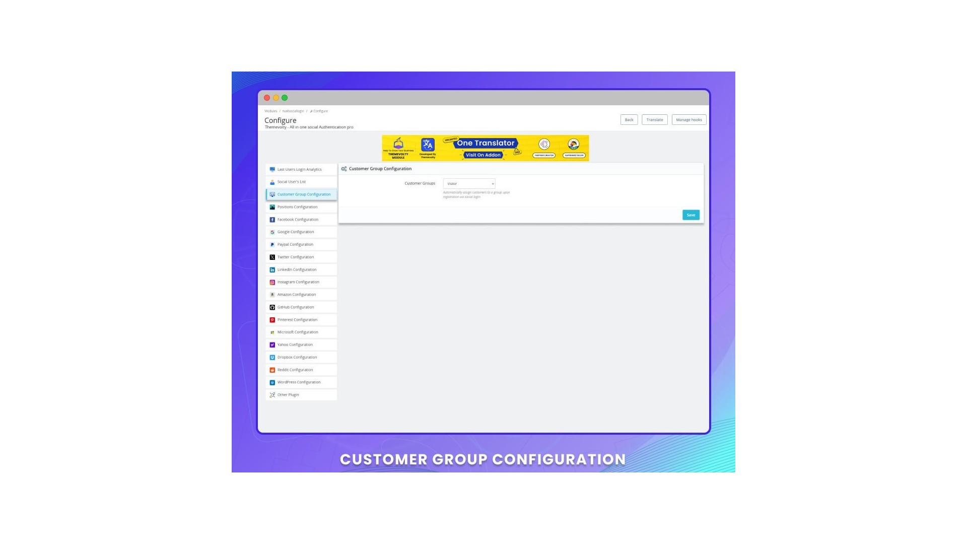 Chytré sociální přihlášení 14 v 1 s analýzou a designem