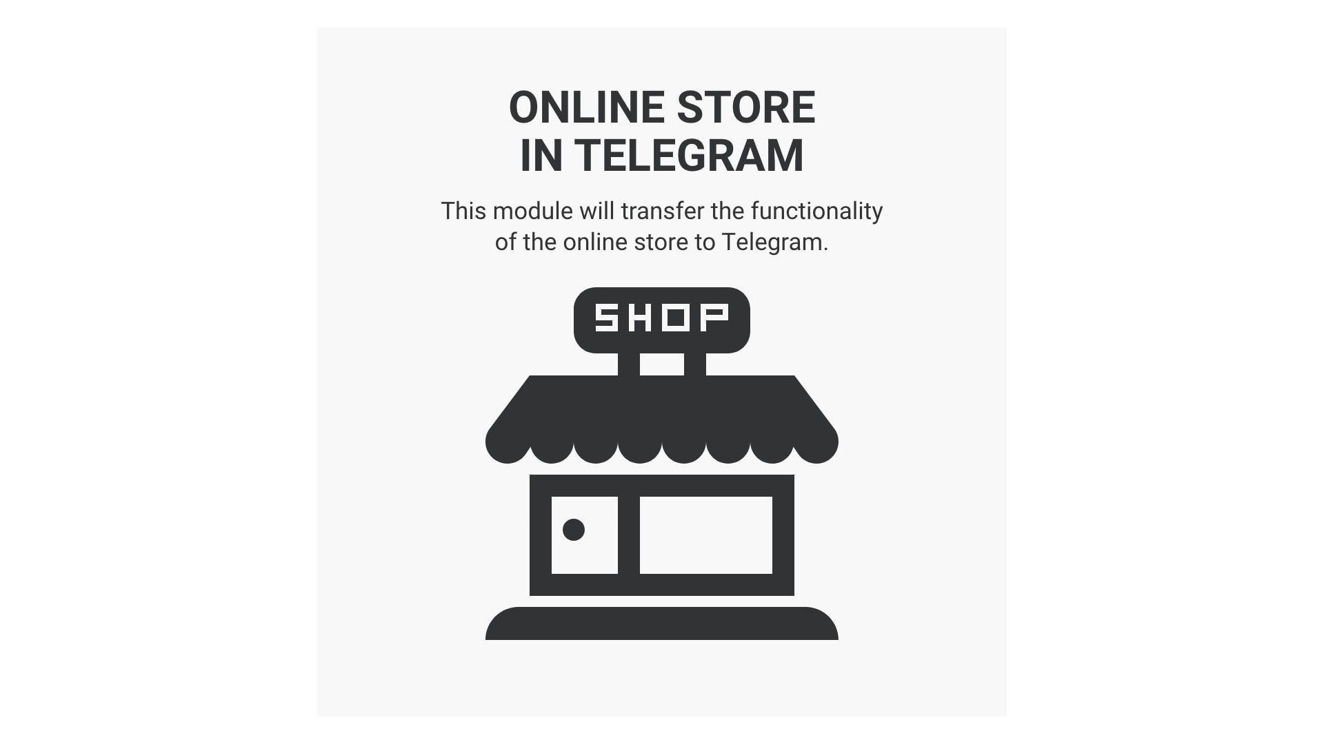 Telegram obchodní chatbot: Pohodlné nakupování na dosah ruky