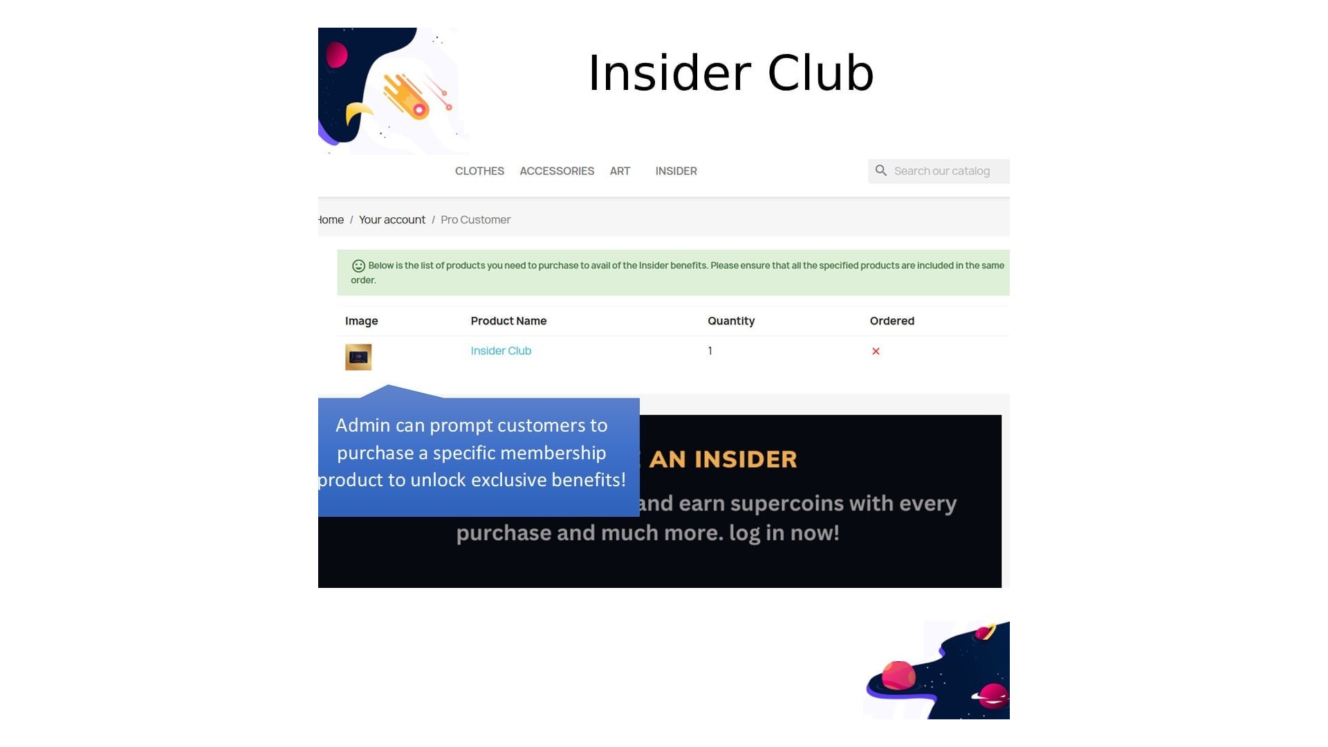 Insider Club - Automatické přepínání zákaznických skupin podle nákupů