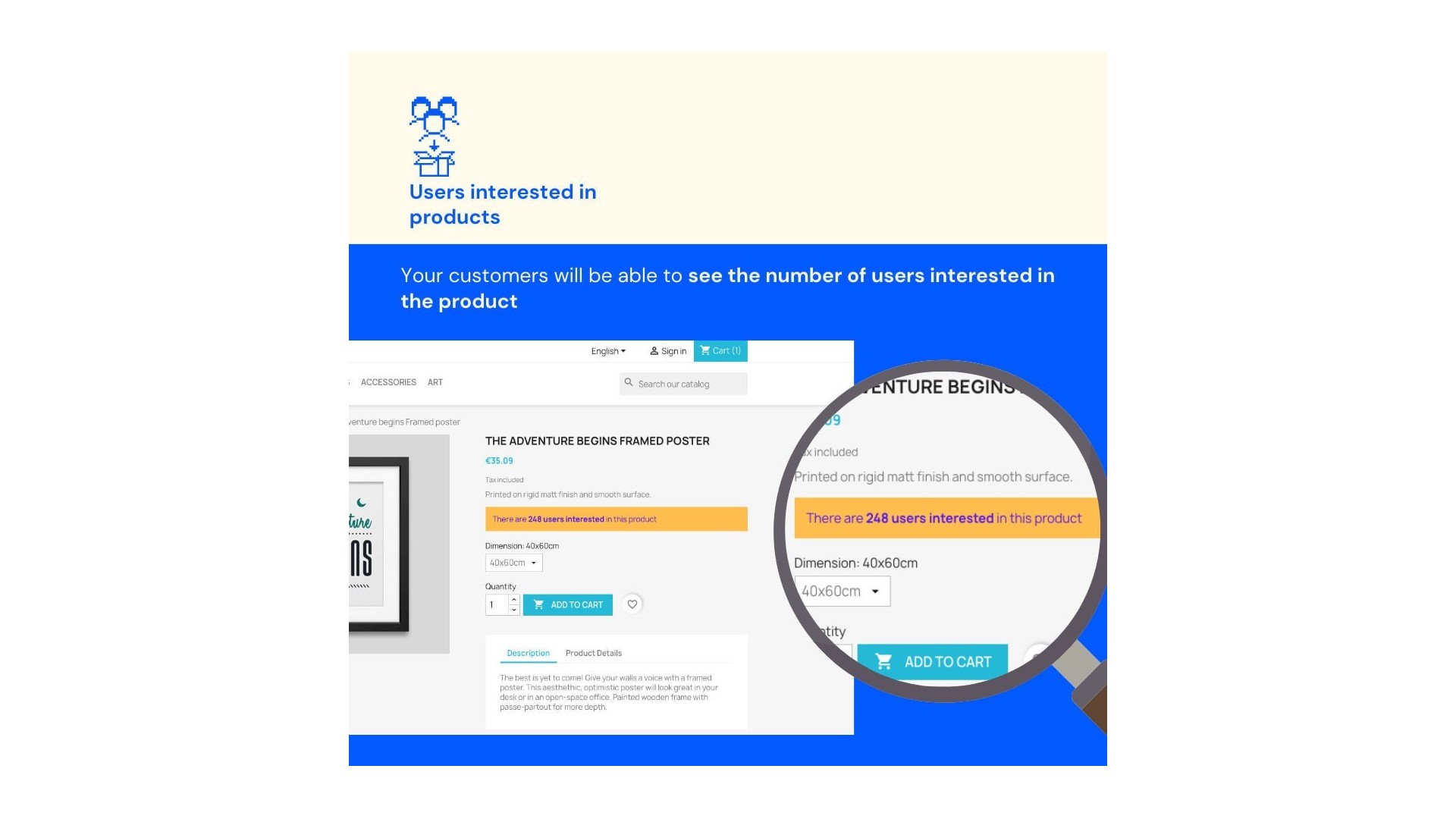 Funkce pro zobrazení zájmu o produkty v reálném čase 2