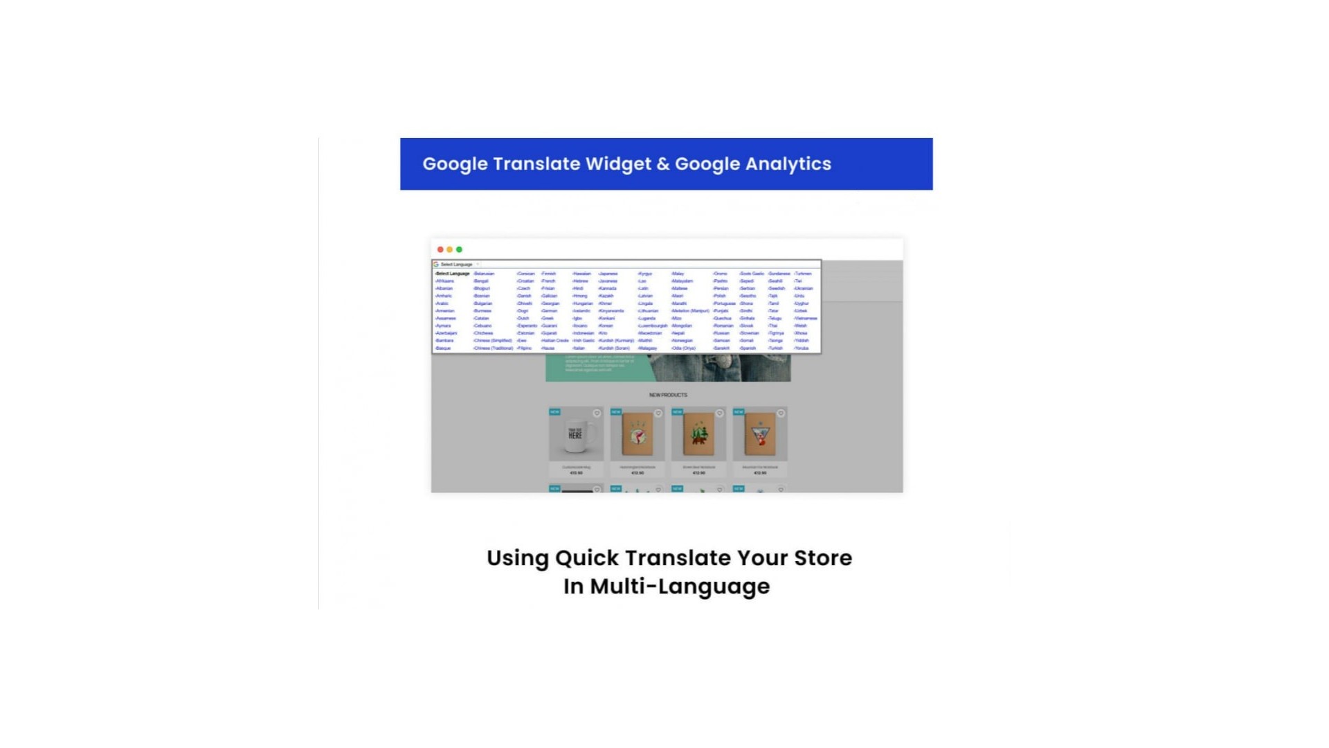 Vícejazyčná funkce s Google překladačem a GA4