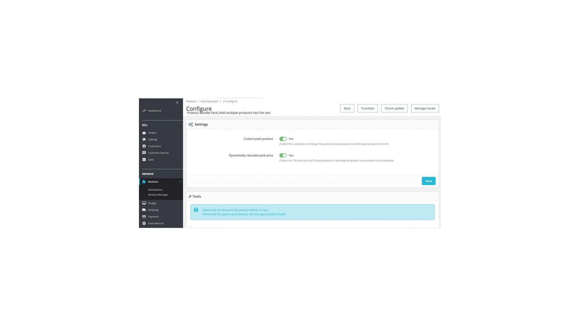 Funkce pro snadné přidání více produktů do košíku