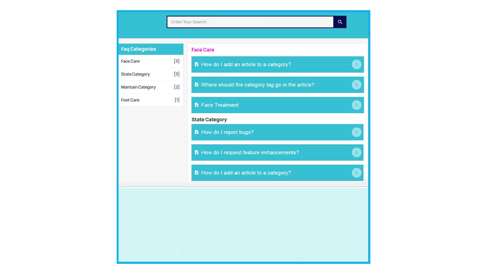 Pokročilá funkce pro FAQ na webu s produkty 2