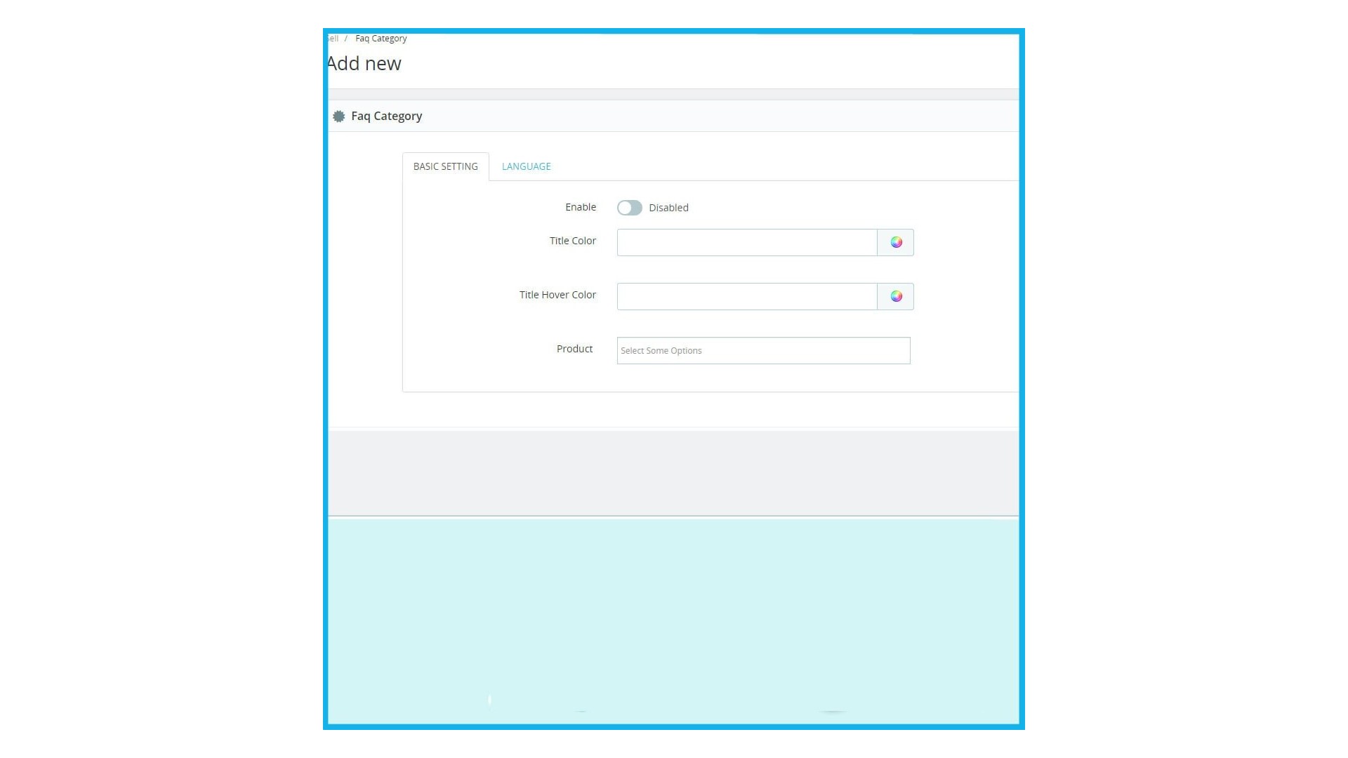 Pokročilá funkce pro FAQ na webu s produkty