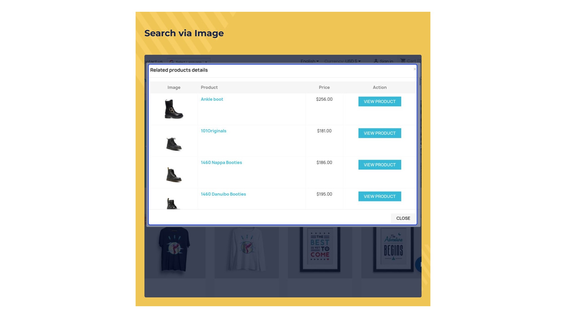 Inteligentní vyhledávání produktů podle obrázků a dotazů