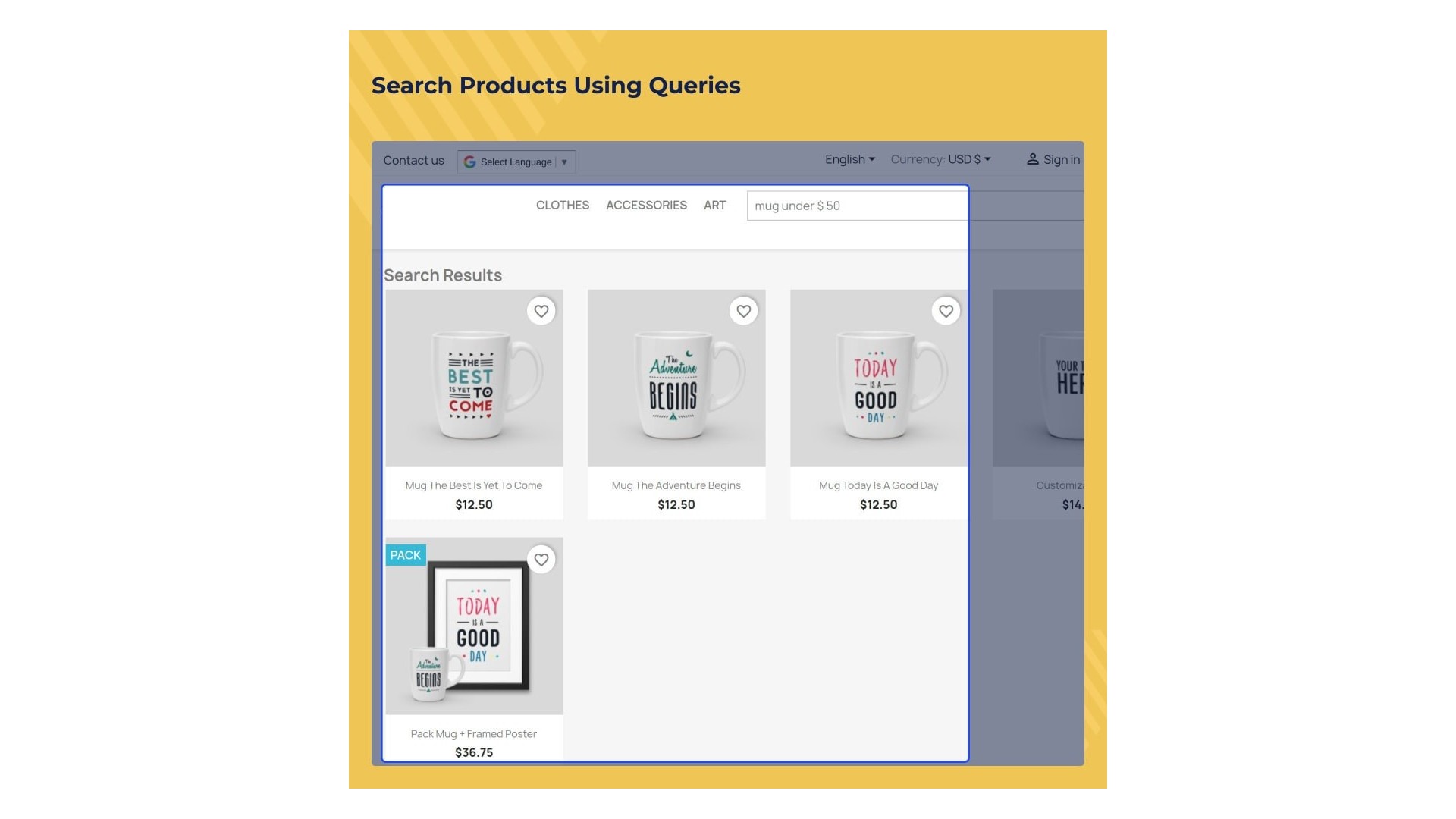 Inteligentní vyhledávání produktů podle obrázků a dotazů