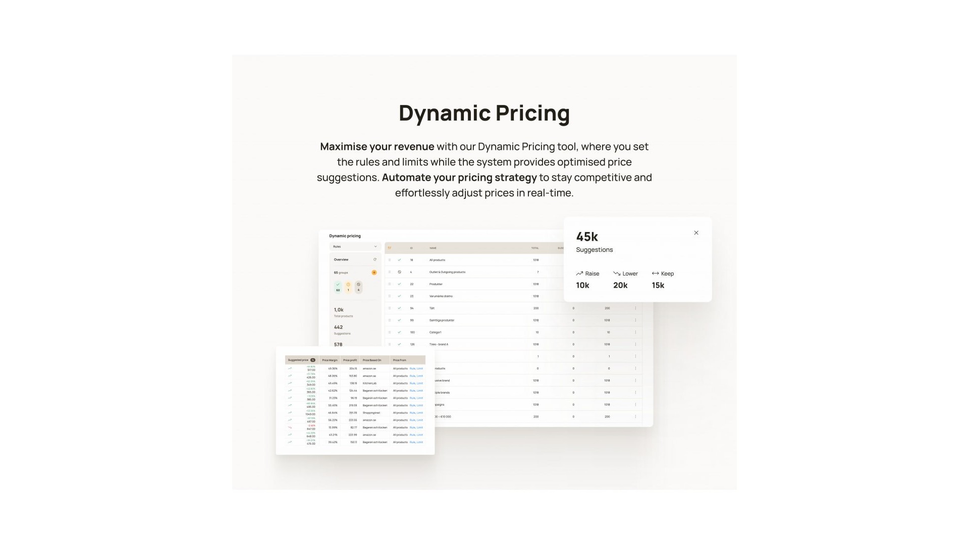 Inteligentní vyhledávání pro snadné nalezení produktů
