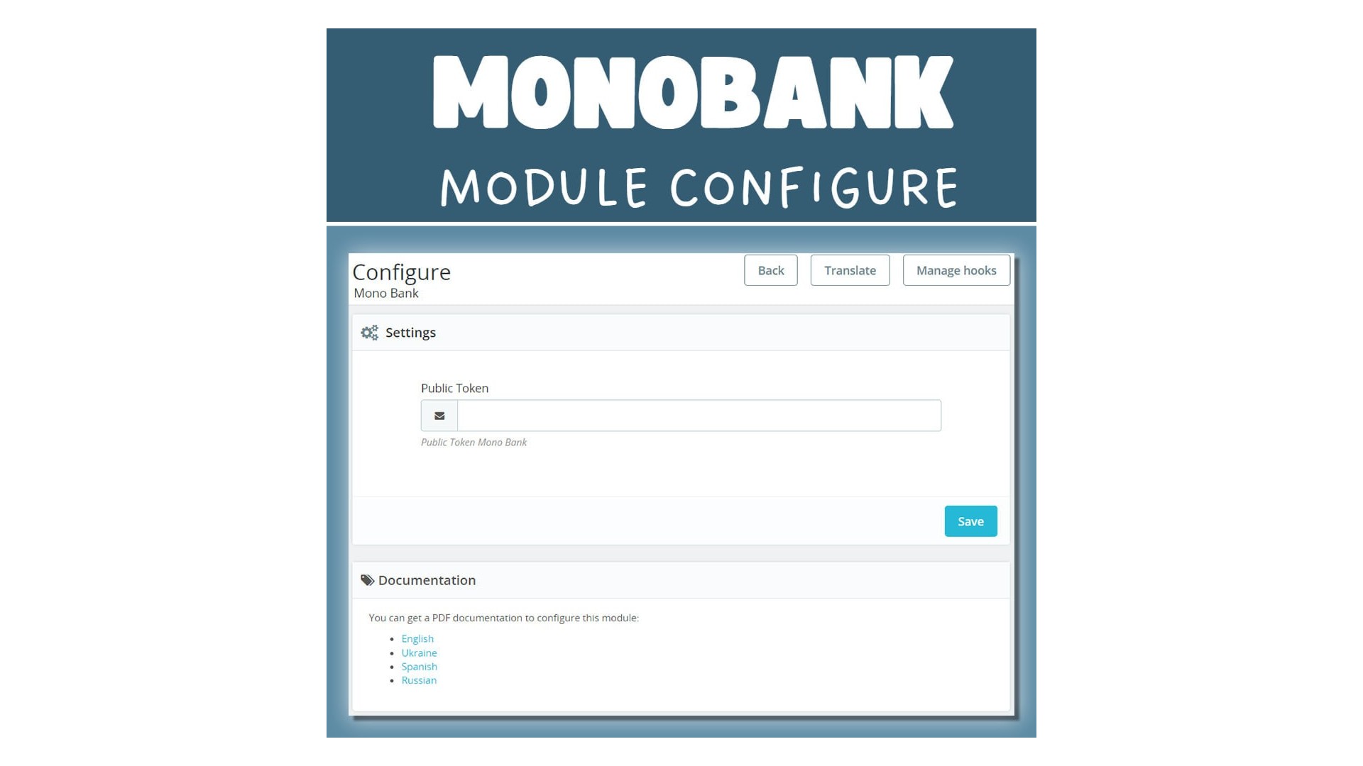 Funkce pro snadné platby přes Monobank na e-shopu 2