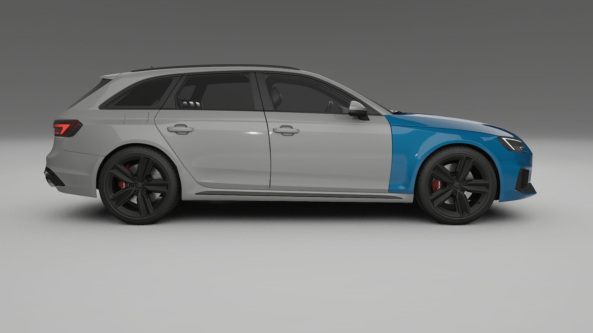 Audi RS4 Avant B9 prefacelift pre-LCI Lackschutzfolie | CrystalGuard Transparente TPU PPF Frontschutz Kit