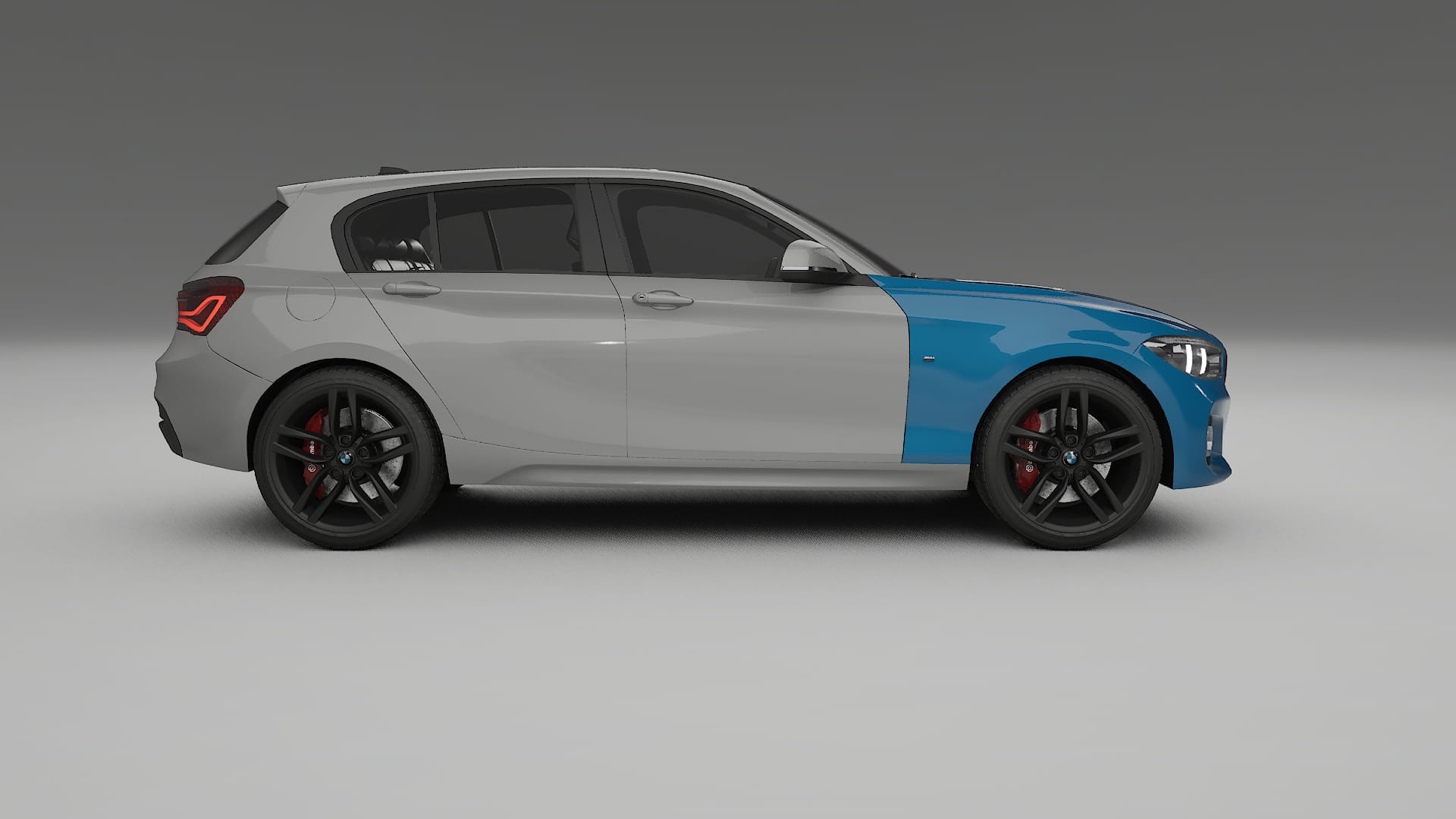 BMW 1 F20 facelift LCI Paint Protection Film | CrystalGuard TPU PPF Front Kit