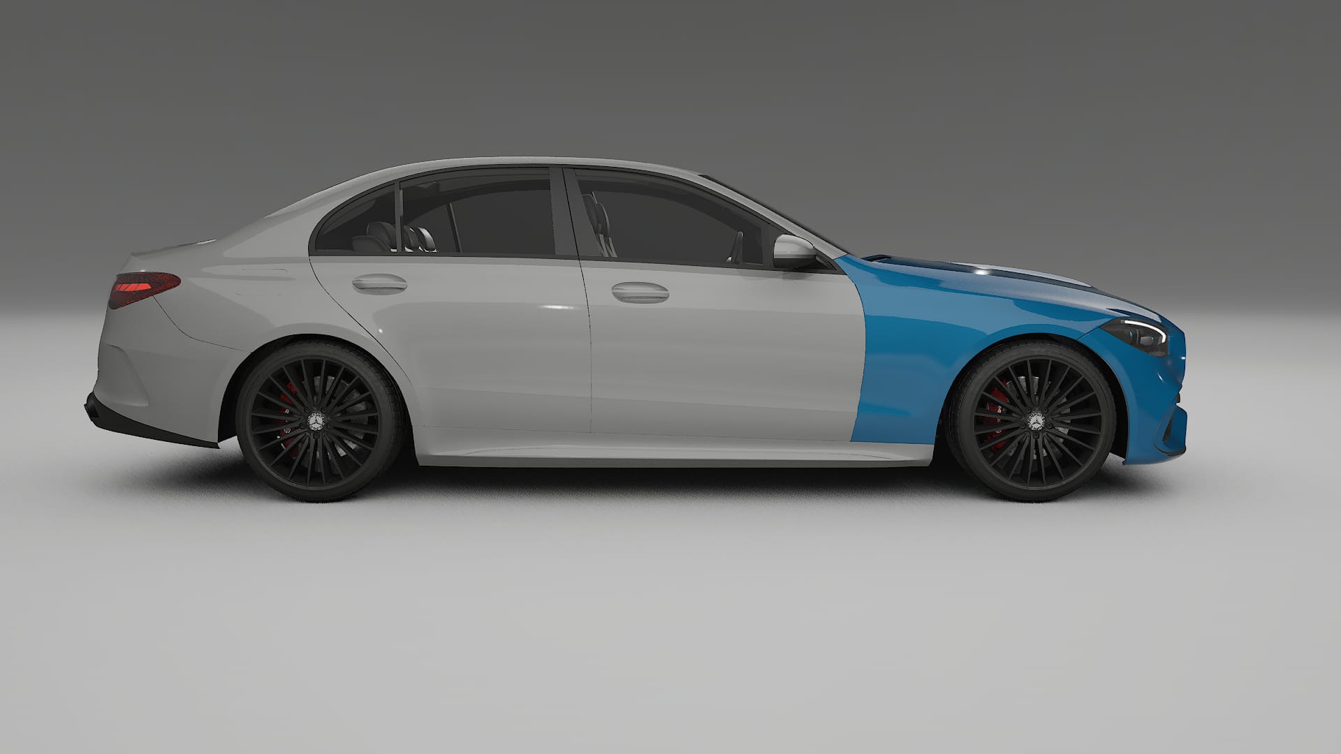 Mercedes C-Class W206 Paint Protection Film | CrystalGuard TPU PPF Front Kit