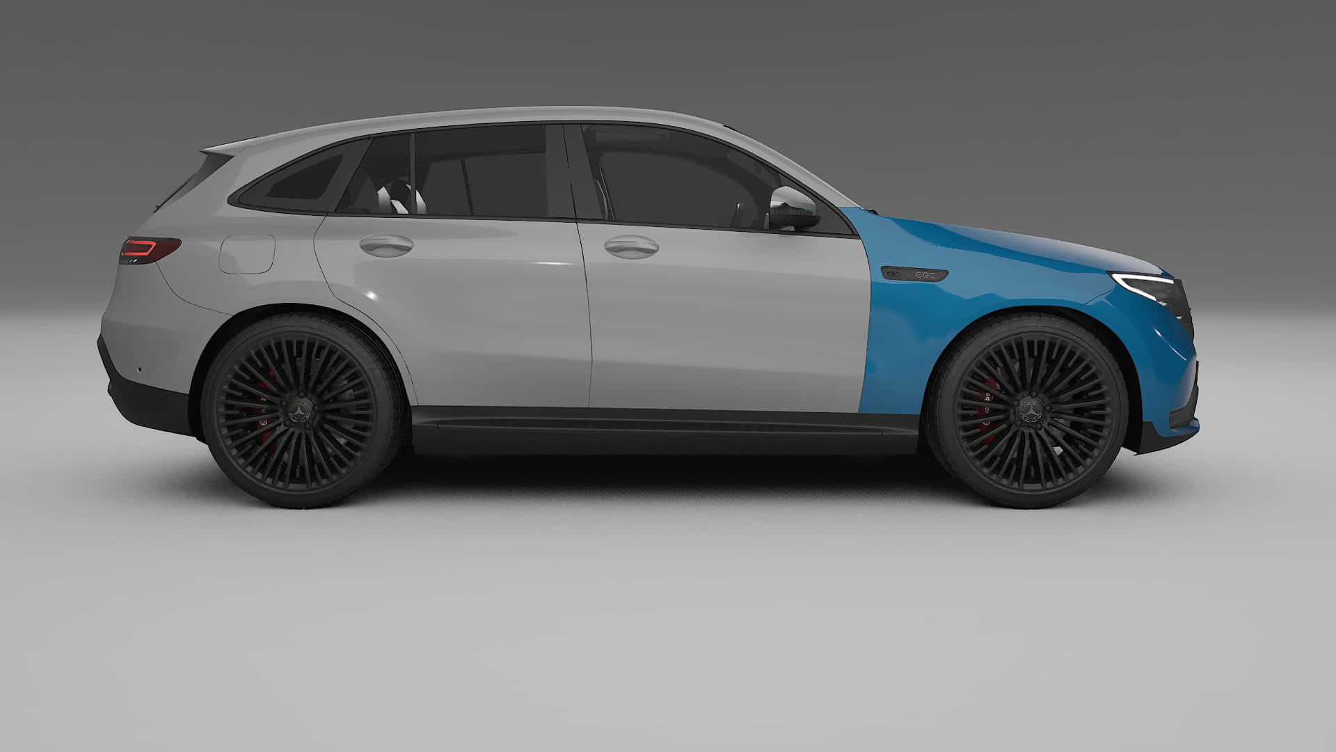 Mercedes EQC AMG Paint Protection Film | CrystalGuard TPU PPF Front Kit 2