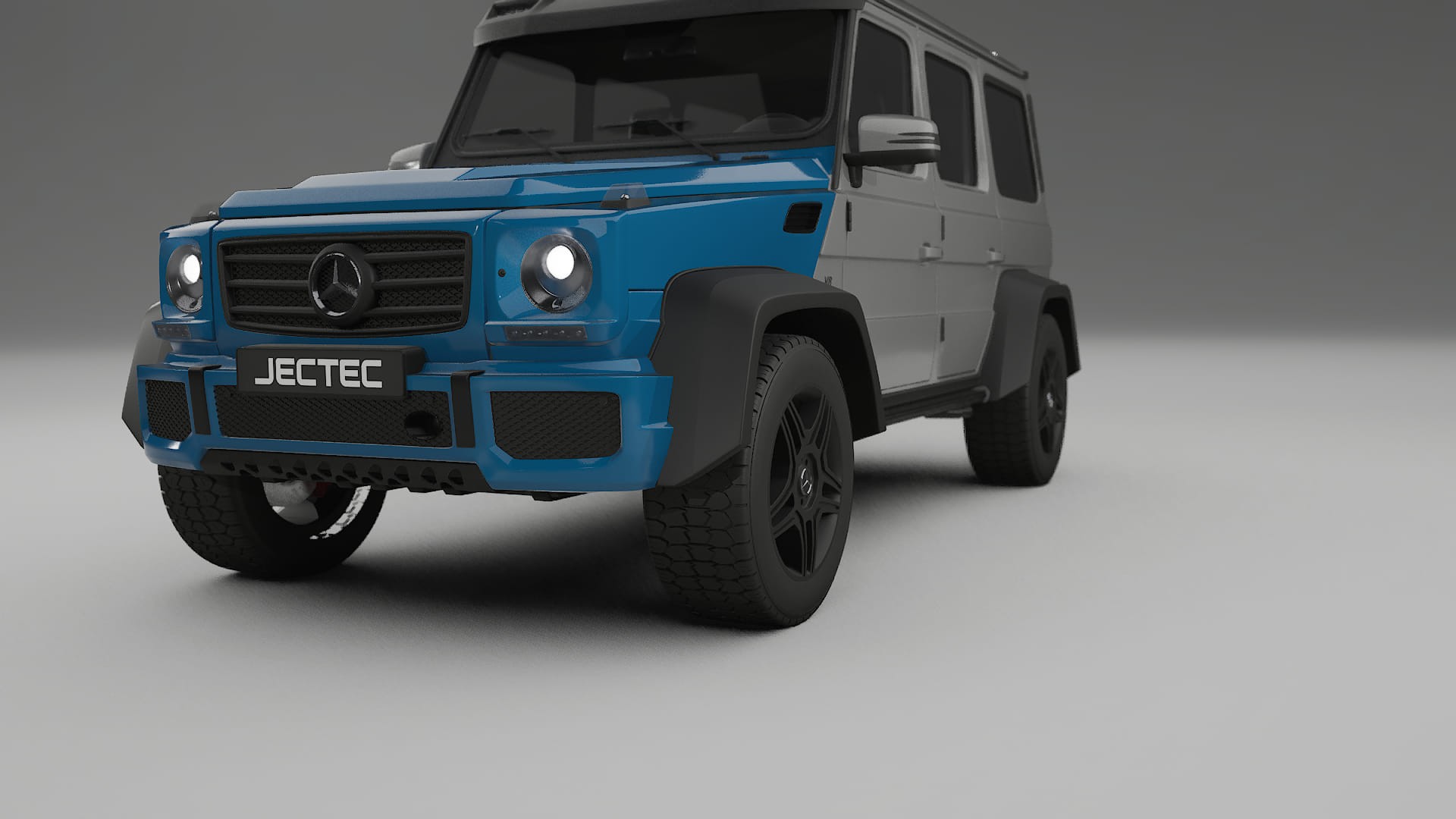 Mercedes G-class 4x4 W463 Paint Protection Film | CrystalGuard TPU PPF Front Kit