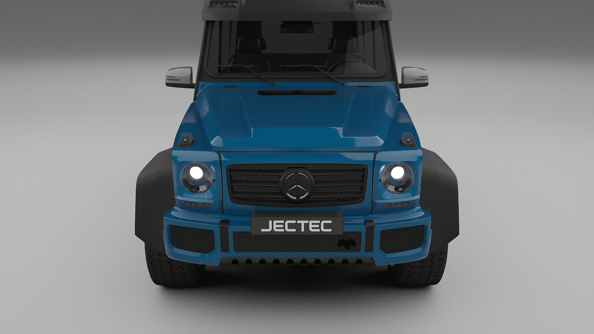 Mercedes G-class 4x4 W463 Paint Protection Film | CrystalGuard TPU PPF Front Kit