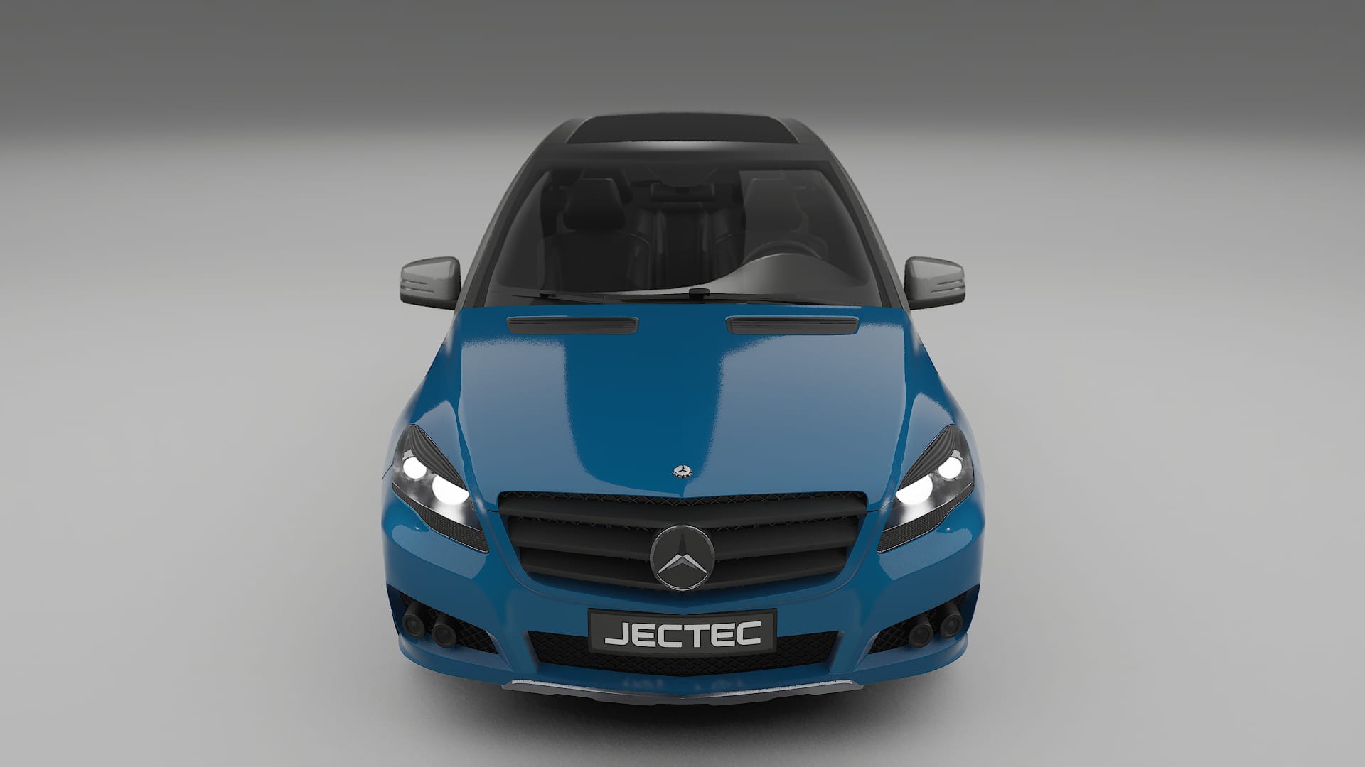 Mercedes R-class W251 facelift LCI Paint Protection Film | CrystalGuard TPU PPF Front Kit