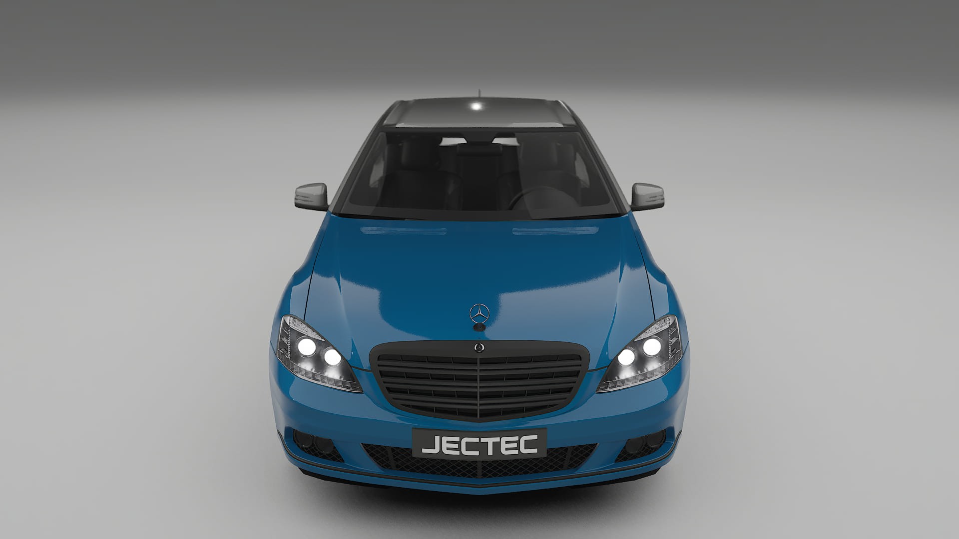 Mercedes S-class W221 facelift LCI Lackschutzfolie | CrystalGuard Transparente TPU PPF Frontschutz Kit