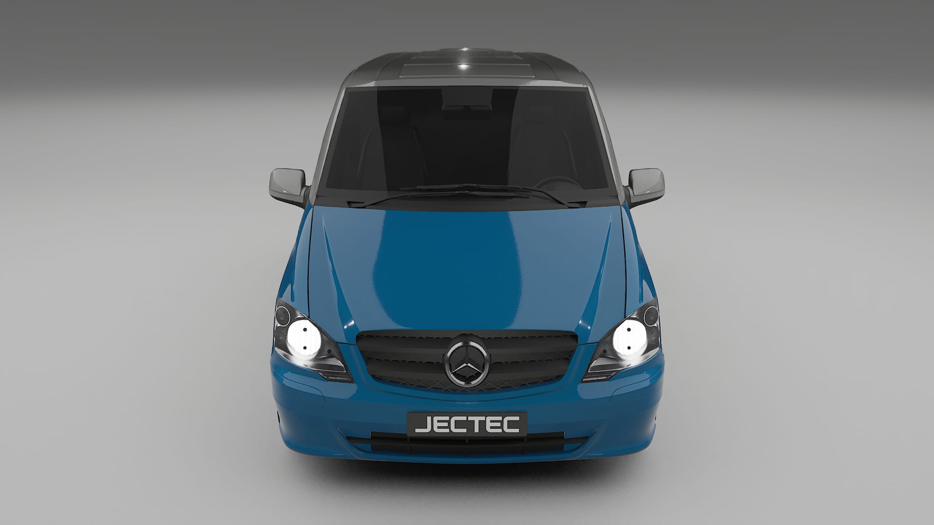 Mercedes Vito Short W639 facelift LCI Lackschutzfolie | CrystalGuard Transparente TPU PPF Frontschutz Kit