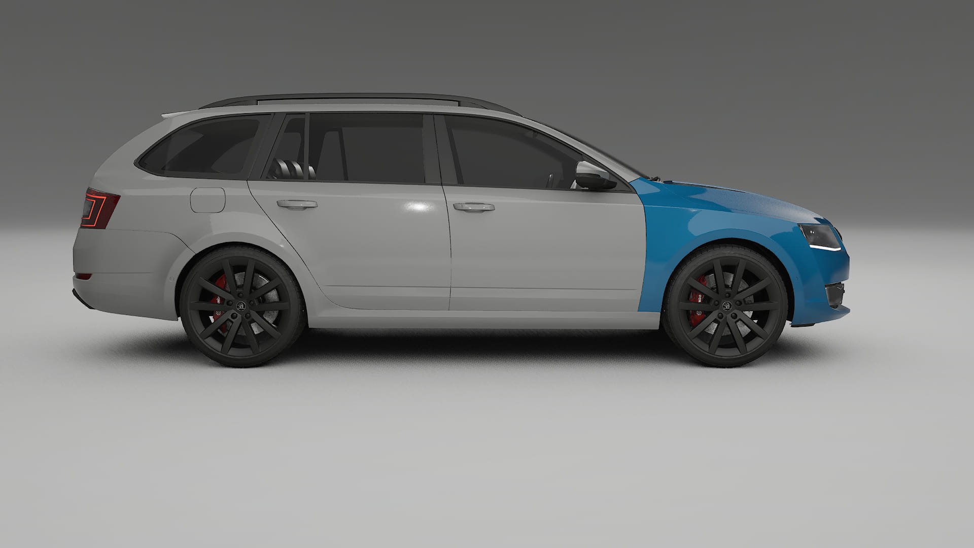 Škoda Octavia combi 5E Paint Protection Film | CrystalGuard TPU PPF Front Kit 2