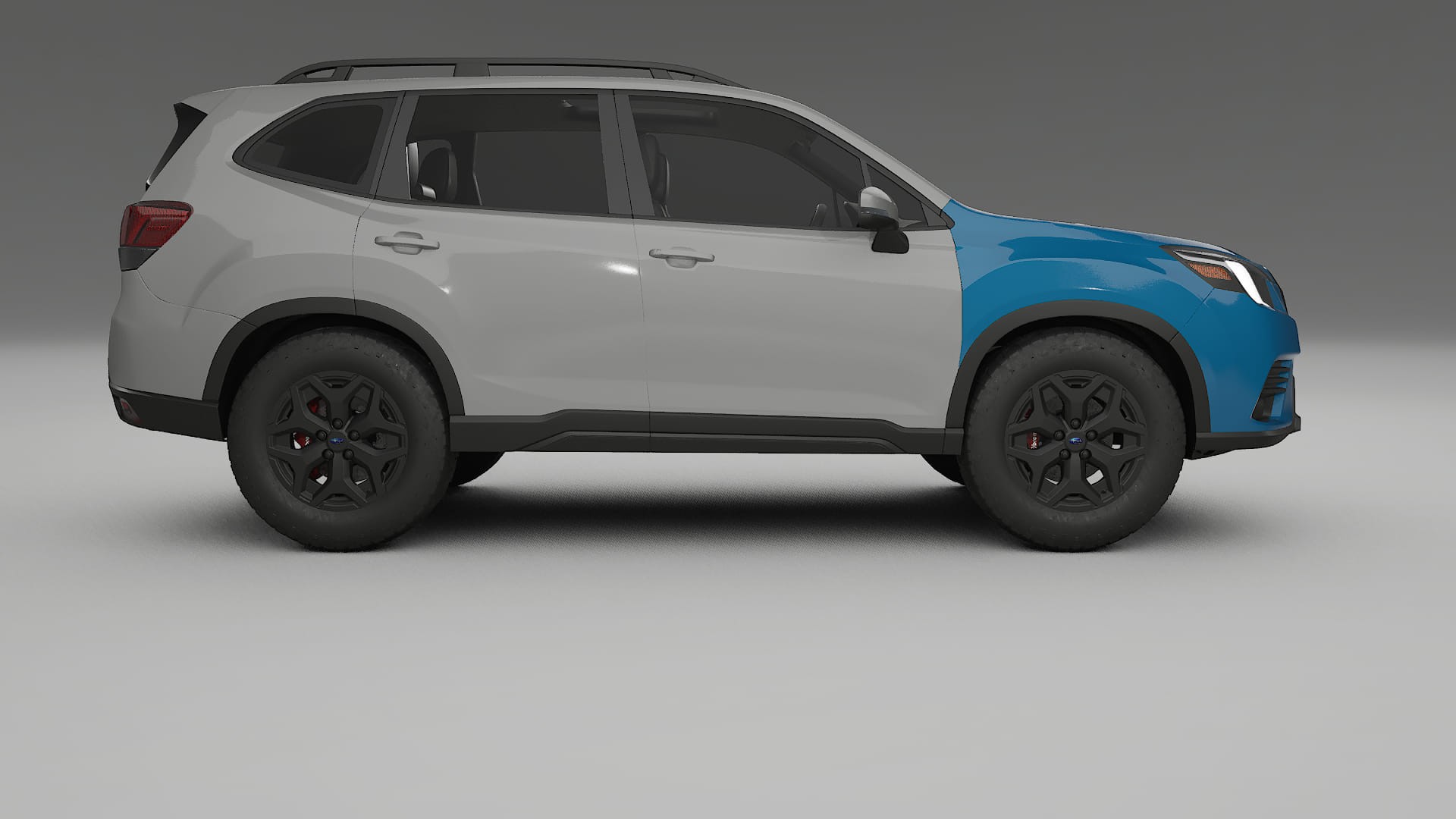 Subaru Forester V SK facelift LCI Paint Protection Film | CrystalGuard TPU PPF Front Kit 2